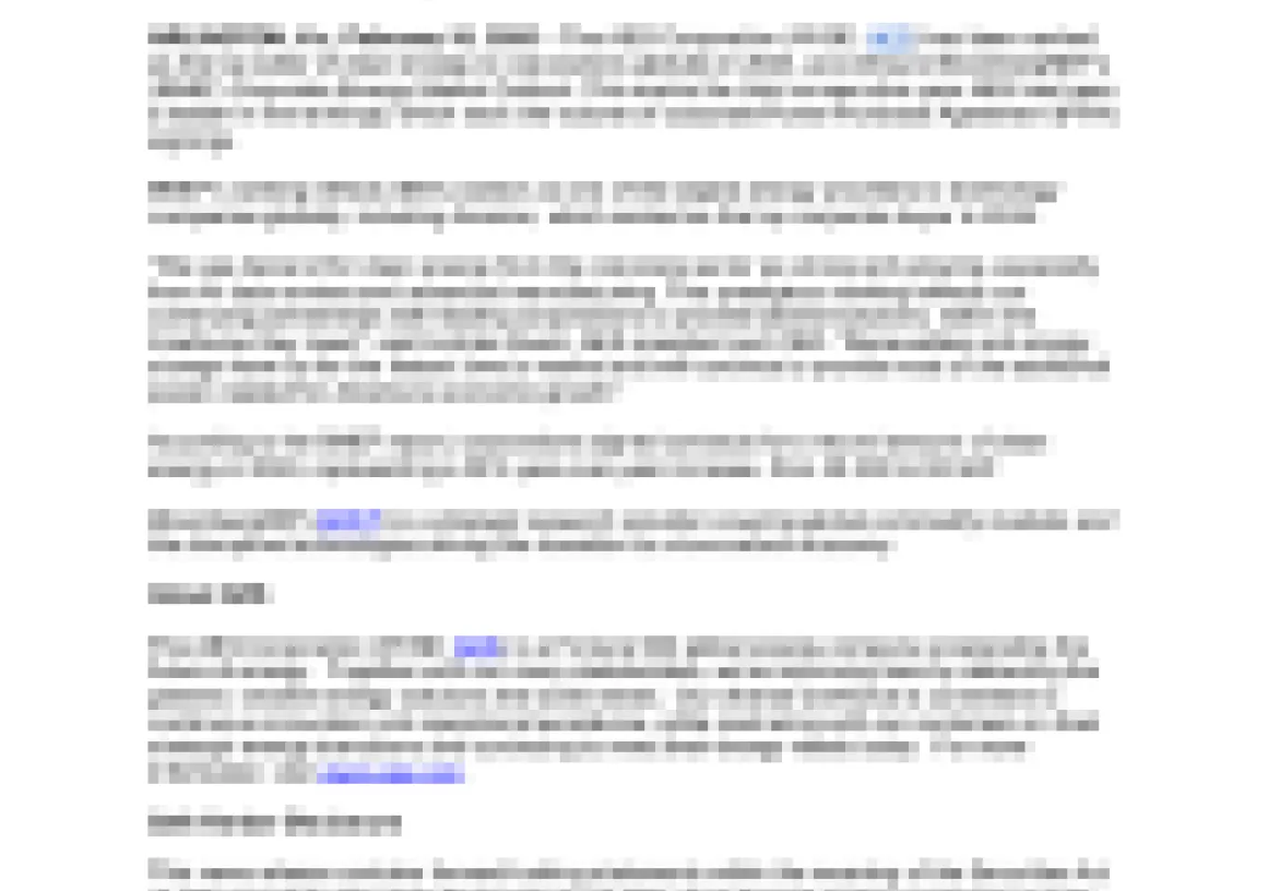 A press release document from AES featuring the headline 'AES’ New Law 41 project receives first-ever Provisional Feasibility by PREPA.' It includes sections like 'ARLINGTON, Va., February 20, 2020,' 'ABOUT AES,' and 'FORWARD-LOOKING STATEMENTS.' The document displays contact information and the AES logo in the top right corner.